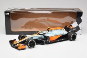 McLaren MCL35M #4 L. Norris Monaco GP 2021 Minichamps 1:18 530212404 Fém – 6. kép a 7-ből