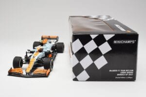 McLaren MCL35M #4 L. Norris Monaco GP 2021 Minichamps 1:18 530212404 Fém – 7. kép a 7-ből