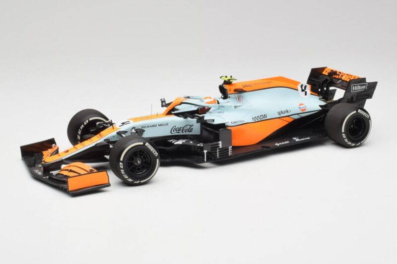 McLaren MCL35M #4 L. Norris Monaco GP 2021 Minichamps 1:18 530212404 Fém
