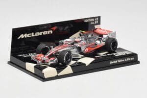 McLaren Mercedes MP4-23 #23 H. Kovalainen Showcar 2008 Minichamps 1:43 530084393 Fém – 2. kép a 5-ből