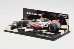 McLaren Mercedes MP4-23 #23 H. Kovalainen Showcar 2008 Minichamps 1:43 530084393 Fém – 3. kép a 5-ből