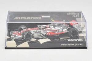 McLaren Mercedes MP4-23 #23 H. Kovalainen Showcar 2008 Minichamps 1:43 530084393 Fém – 5. kép a 5-ből