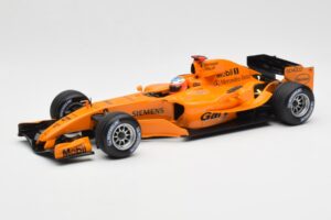 McLaren Mercedes MP4-20 G. Paffett F1 Test Car 2006 Minichamps 1:18 B66962342 Fém