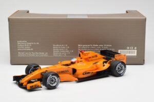 McLaren Mercedes MP4-20 G. Paffett F1 Test Car 2006 Minichamps 1:18 B66962342 Fém – 6. kép a 6-ből