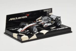 McLaren Mercedes MP4-20 #10 J-P. Montoya Race Car 2005 Minichamps 1:43 530054310 Fém – 2. kép a 5-ből