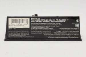 McLaren Mercedes MP4-20 #10 J-P. Montoya Race Car 2005 Minichamps 1:43 530054310 Fém – 4. kép a 5-ből