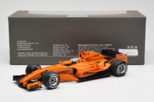McLaren Mercedes MP4-20 P. de la Rosa F1 Test Car 2006 Minichamps 1:18 PEDRO001 Fém – 6. kép a 6-ből