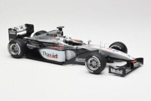 McLaren MP4-15 #2 D. Coulthard F1 2000 Hot Wheels 1:18 26740 Fém – 4. kép a 6-ből