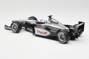 McLaren MP4-15 #2 D. Coulthard F1 2000 Hot Wheels 1:18 26740 Fém – 5. kép a 6-ből