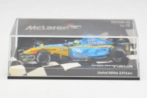 McLaren MP4-19B #5 D. Coulthard F1 2004 Minichamps 1:43 530044315 Fém – 5. kép a 5-ből