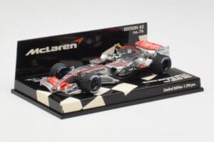 McLaren MP4-21 P. de la Rosa Test 2006 Minichamps 1:43 530064343 Fém – 3. kép a 5-ből