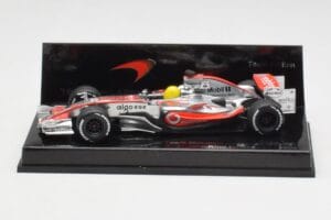 McLaren MP4-22 L. Hamilton F1 Showcar 2007 Minichamps 1:43 530074372 Fém