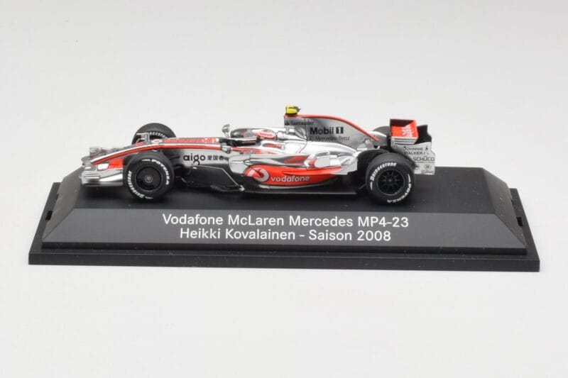McLaren MP4-23 #23 H. Kovalainen F1 2008 Minichamps 1:43 B66962423 Fém