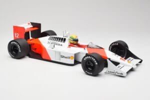 McLaren Honda MP4/4 Marlboro #12 A. Senna F1 World Champion 1988 Minichamps 1:12 540881212 Fém – 4. kép a 6-ből