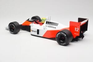 McLaren Honda MP4/4 Marlboro #12 A. Senna F1 World Champion 1988 Minichamps 1:12 540881212 Fém – 5. kép a 6-ből