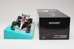 Mercedes AMG Petronas W10 EQ Power+ #44 L. Hamilton Monaco GP Winner 2019 Minichamps 1:18 113906644 Gyanta – 6. kép a 7-ből