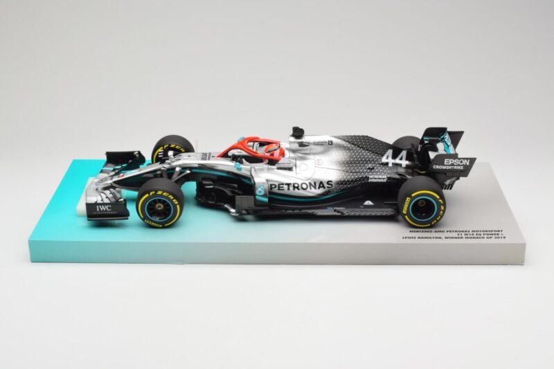 Mercedes AMG Petronas W10 EQ Power+ #44 L. Hamilton Monaco GP Winner 2019 Minichamps 1:18 113906644 Gyanta