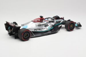 Mercedes AMG W13 E Performance Petronas #63 G. Russell Brazilian GP 1st Win 2022 Minichamps 1:18 110222163 Gyanta – 2. kép a 7-ből