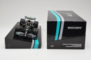Mercedes AMG W14 E Performance Petronas #44 L. Hamilton Australian GP 2023 Minichamps 1:18 113230144 Gyanta – 6. kép a 7-ből