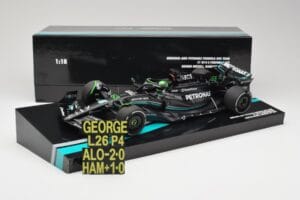 Mercedes AMG W14 E Performance Petronas #63 G. Russell Bahrain GP 2023 Minichamps 1:18 113230163 Gyanta – 7. kép a 7-ből