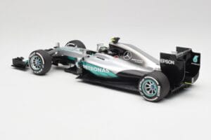 Mercedes AMG W07 #6 N. Rosberg Australia GP Winner 2016 Minichamps 1:18 110160006 Fém – 5. kép a 7-ből