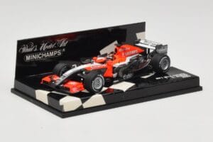 MF1 Toyota M16 #20 C. Albers F1 2006 Minichamps 1:43 400060019 Fém – 2. kép a 5-ből