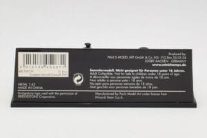 Minardi Cosworth PS03 #19 G. Bruni F1 2003 Minichamps 1:43 400030139 Fém – 4. kép a 5-ből