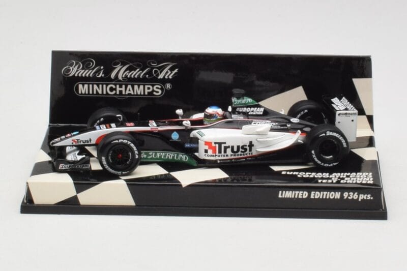 Minardi Cosworth PS03 #19 G. Bruni F1 2003 Minichamps 1:43 400030139 Fém