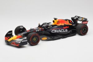 Oracle Red Bull Racing RB18 #1 M. Verstappen Winner Belgian GP 2022 Minichamps 1:18 110221401 Fém