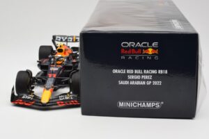 Oracle Red Bull Racing RB18 #11 S. Perez Saudi Arabian GP 2022 Minichamps 1:18 110220011 Fém – 6. kép a 7-ből