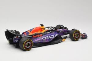Oracle Red Bull Racing RB19 #33 M. Verstappen Las Vegas GP Winner 2023 Minichamps 1:18 110232201 Gyanta – 2. kép a 7-ből