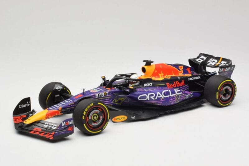 Oracle Red Bull Racing RB19 #33 M. Verstappen Las Vegas GP Winner 2023 Minichamps 1:18 110232201 Gyanta