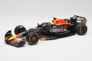 Oracle Red Bull Racing RB19 #1 M. Verstappen Winner Abu Dhabi GP 2023 Minichamps 1:18 110232301 Fém