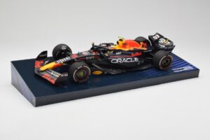 Red Bull Racing RB19 #11 S. Perez Winner Saudi Arabian GP 2023 Minichamps 1:18 113230111 Fém – 2. kép a 6-ből