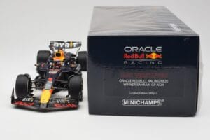 Oracle Red Bull Racing RB20 #1 M. Verstappen Winner Bahrain GP 2024 Minichamps 1:18 110240101 Fém – 6. kép a 7-ből