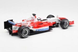 Toyota TF106 Panasonic Toyota Racing J. Trulli F1 Presentation 2006 Minichamps 1:18 AM59554H Fém – 2. kép a 6-ből