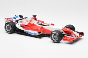 Toyota TF106 Panasonic Toyota Racing J. Trulli F1 Presentation 2006 Minichamps 1:18 AM59554H Fém – 4. kép a 6-ből