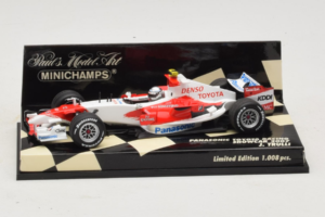 Toyota J. Trulli Panasonic Toyota Racing Showcar F1 2007 Minichamps 1:43 400070082 Fém
