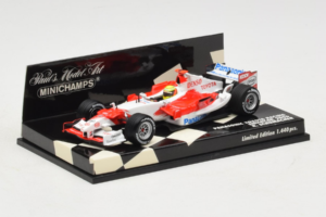 Toyota TF106 Panasonic #11 R. Schumacher Panasonic Toyota Racing Showcar 2006 Minichamps 1:43 400060077 Fém – 2. kép a 5-ből