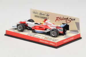 Panasonic Toyota Racing TF107 R. Schumacher F1 Showcar 2007 Minichamps 1:43 403070081 Fém – 3. kép a 5-ből