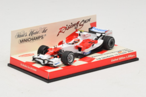 Panasonic Toyota Racing TF108 T. Glock F1 Showcar 2008 Minichamps 1:43 403080082 Fém – 2. kép a 5-ből
