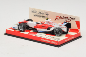 Panasonic Toyota Racing TF108 T. Glock F1 Showcar 2008 Minichamps 1:43 403080082 Fém – 3. kép a 5-ből