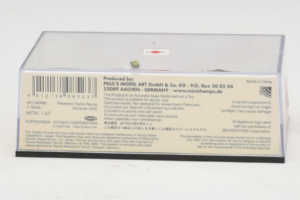 Panasonic Toyota Racing TF108 T. Glock F1 Showcar 2008 Minichamps 1:43 403080082 Fém – 4. kép a 5-ből