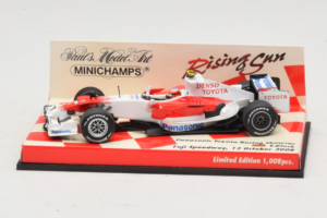 Panasonic Toyota Racing TF108 T. Glock F1 Showcar 2008 Minichamps 1:43 403080082 Fém
