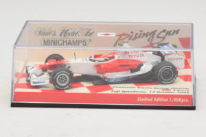 Panasonic Toyota Racing TF108 T. Glock F1 Showcar 2008 Minichamps 1:43 403080082 Fém – 5. kép a 5-ből