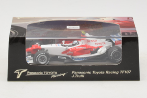 Toyota TF107 #12 J. Trulli Panasonic Toyota Racing Showcar F1 2007 Minichamps 1:43 AM60129 Fém – 4. kép a 6-ből