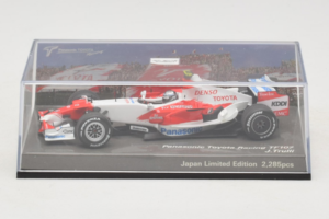 Toyota TF107 #12 J. Trulli Panasonic Toyota Racing Showcar F1 2007 Minichamps 1:43 AM60129 Fém – 6. kép a 6-ből