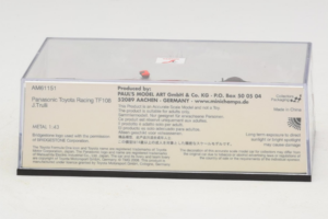 Toyota TF108 #12 J. Trulli Panasonic Toyota Racing F1 2008 Minichamps 1:43 AM61151 Fém – 5. kép a 6-ből
