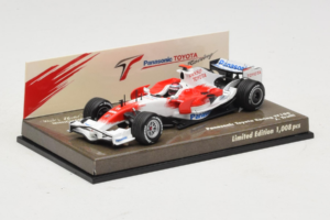 Toyota TF108 Panasonic #12 J. Trulli F1 2008 Minichamps 1:43 AM611513 Fém – 2. kép a 5-ből