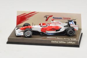 Toyota TF108 Panasonic #12 J. Trulli F1 2008 Minichamps 1:43 AM611513 Fém